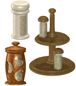 spice jars and spice rack 