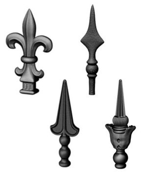 decorative finials