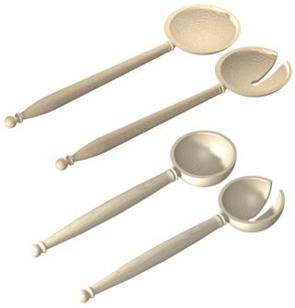 wooden salad spoon